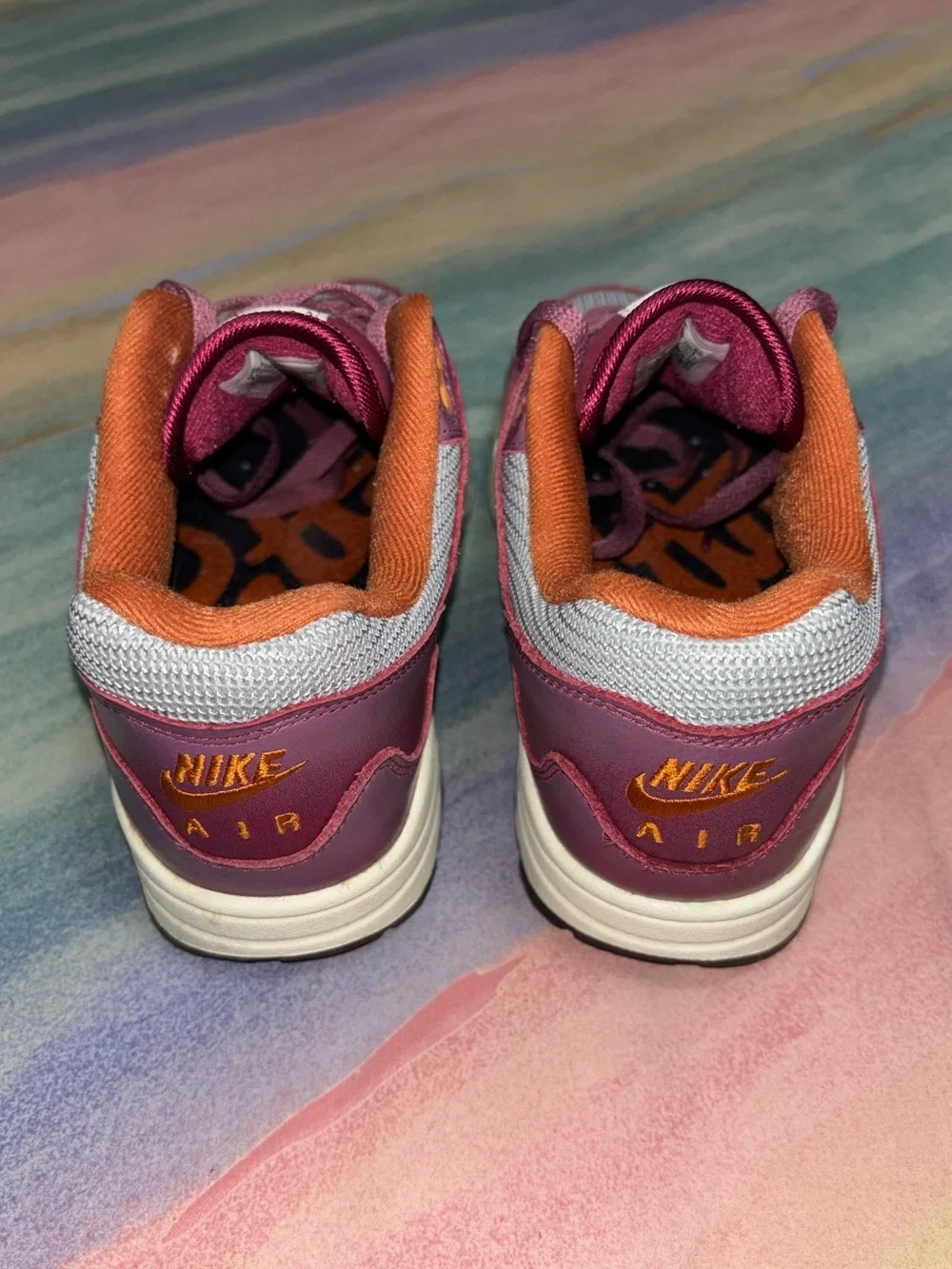 Nike Air Max 1 x Patta Rush Maroon sneakers men’s 7.5 / women’s 9